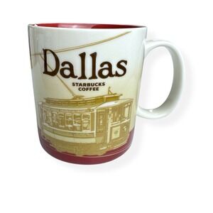 Starbucks Dallas Mug Global Icon City Collector Series 16 oz Coffee Tea Cup 2011